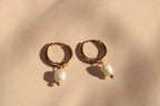 Seraphina Pearl Hoops